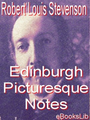 cover image of Edinburgh Picturesque Notes